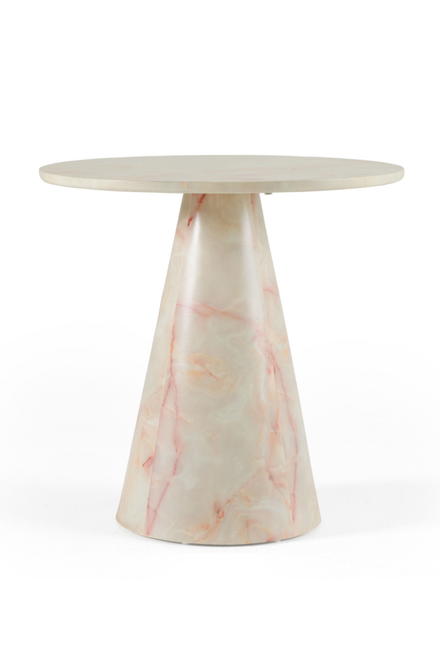 Marble Conical Base End Table | OROA Modern Pampa | Oroa.com