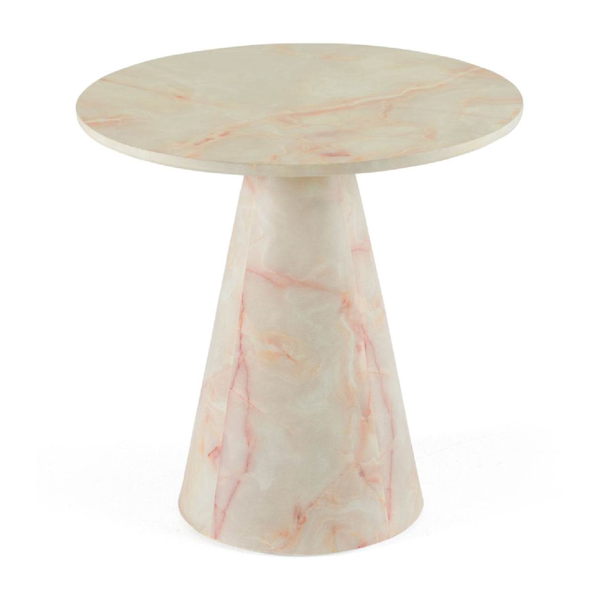   Marble Conical Base End Table | Oroa.com