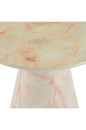 Marble Conical Base End Table | OROA Modern Pampa | Oroa.com