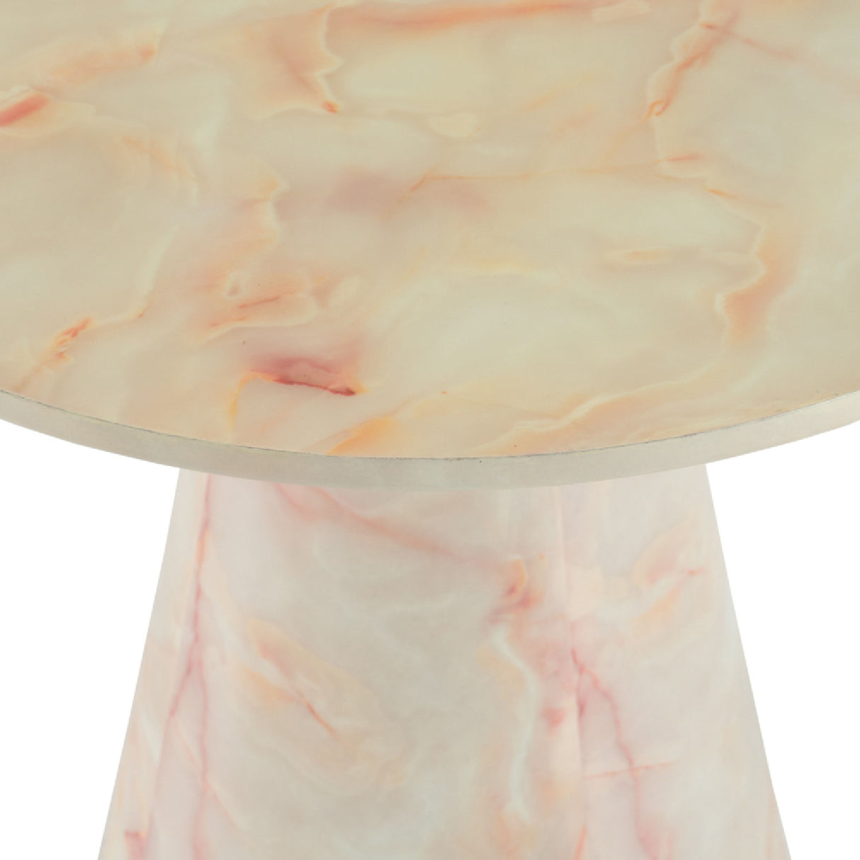   Marble Conical Base End Table | Oroa.com