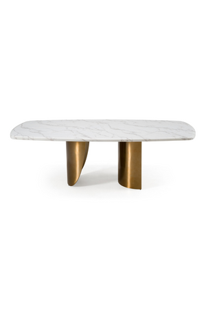 White Marble Dining Table | OROA Modern Reynold | Oroa.com