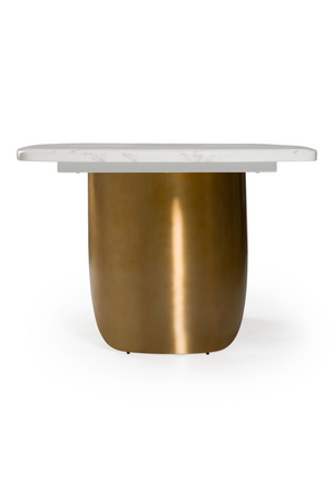 White Marble Dining Table | OROA Modern Reynold | Oroa.com