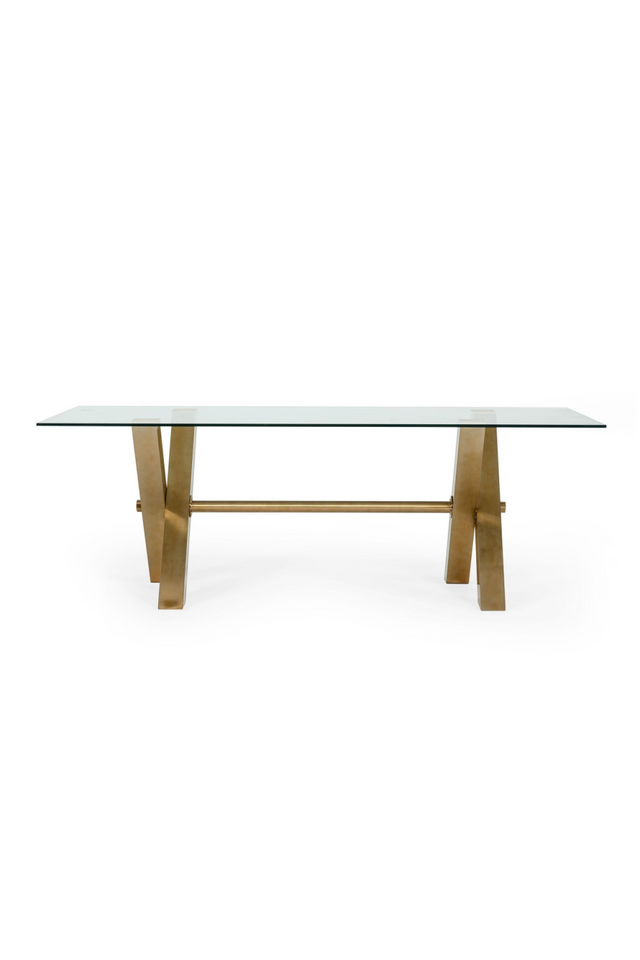 Tempered Glass Dining Table | OROA Modern Dandy | Oroa.com