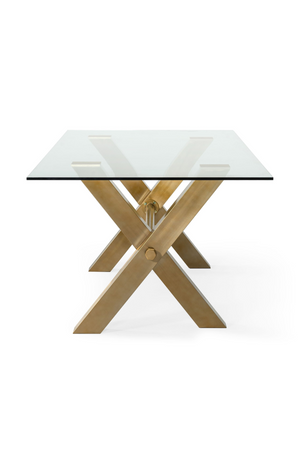 Tempered Glass Dining Table | OROA Modern Dandy | Oroa.com