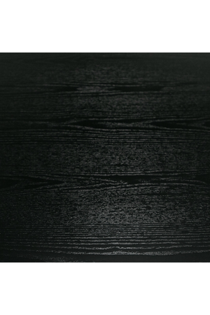 Black Ash Round Dining Table | OROA Modern Elmira | Oroa.com