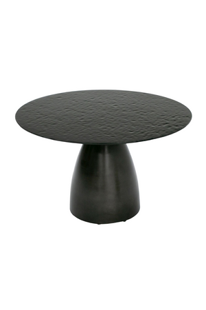 Black Wave Glass Dining Table | OROA Modern Calexico | Oroa.com