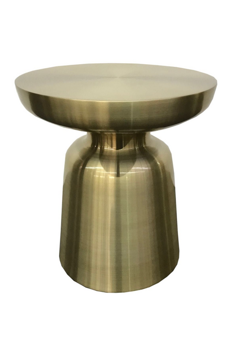 Gold Aluminum End Table | OROA Modern Peter | Oroa.com