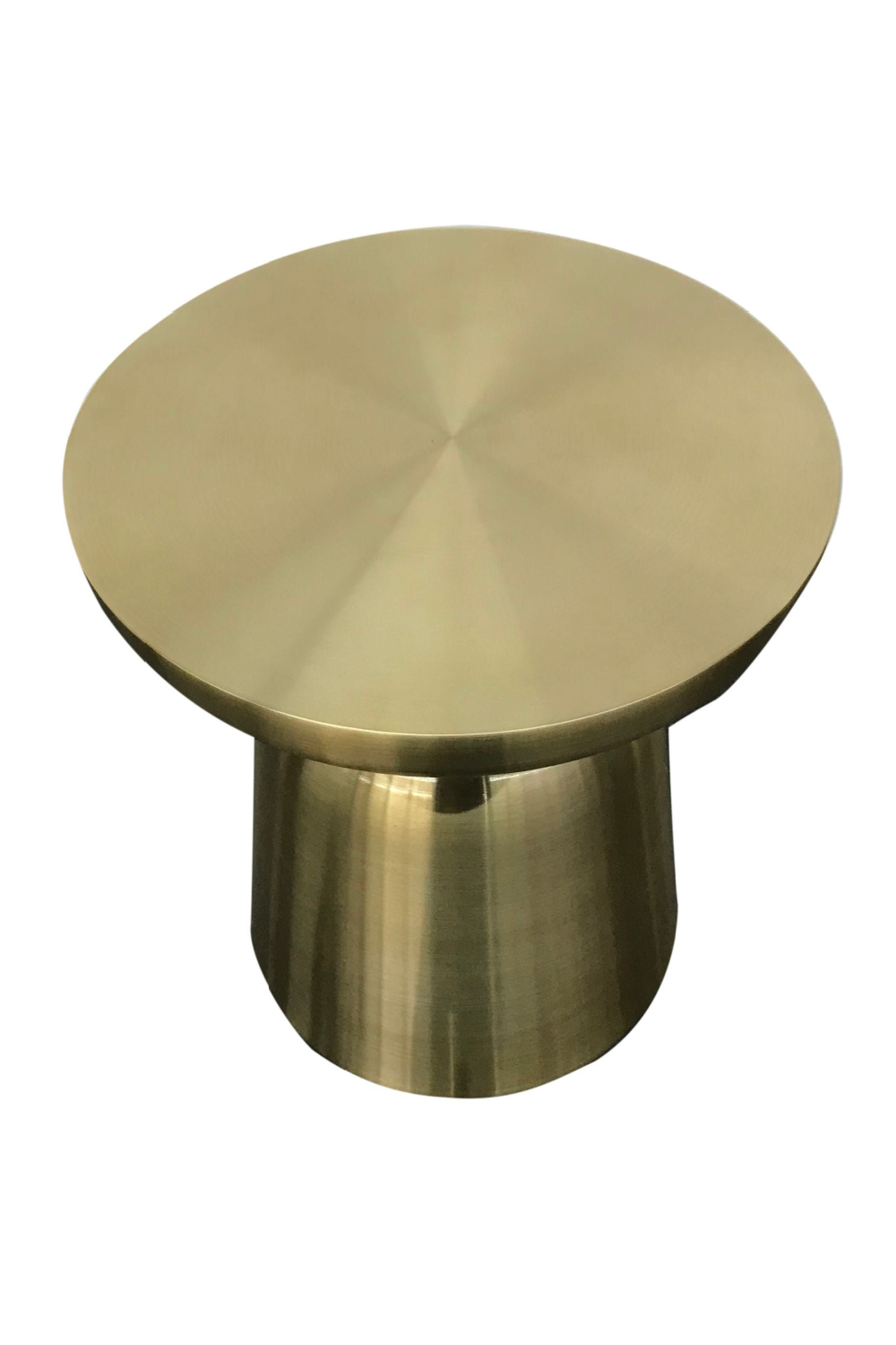 Gold Aluminum End Table | OROA Modern Peter | Oroa.com