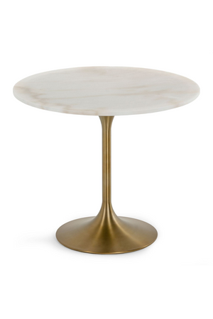 White Marble Tulip Dining Table | OROA Modern Collins | Oroa.com
