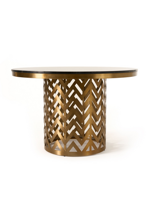 Gold Base Dining Table | OROA Modern Kowal | Oroa.com