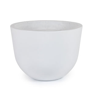   White Concrete Planter Set (3) | Oroa.com