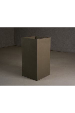 Gray Concrete Planter | OROA Modern Helotes | Oroa.com