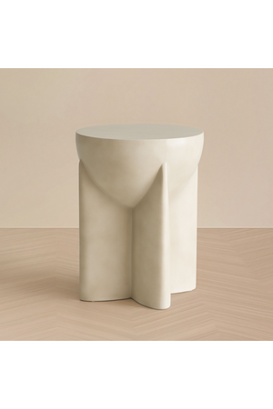 Concrete Round End Table | OROA Modern Elsa | Oroa.com