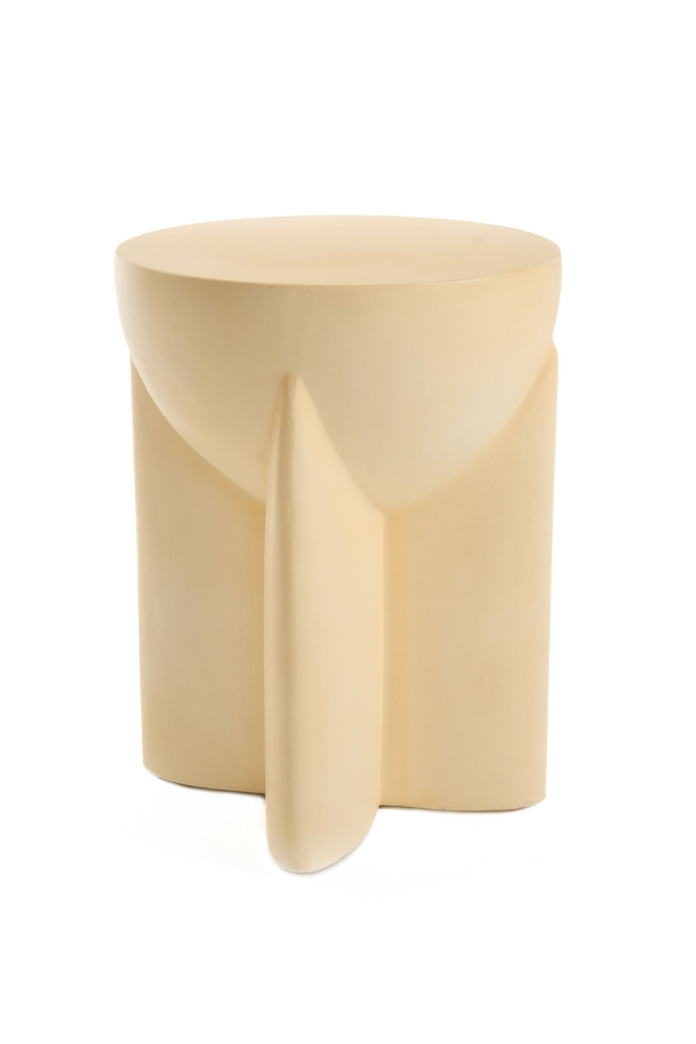 Concrete Round End Table | OROA Modern Elsa | Oroa.com