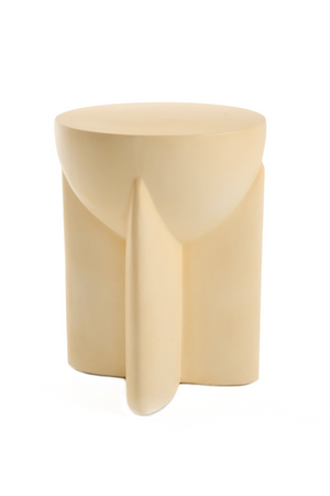 Concrete Round End Table | OROA Modern Elsa | Oroa.com