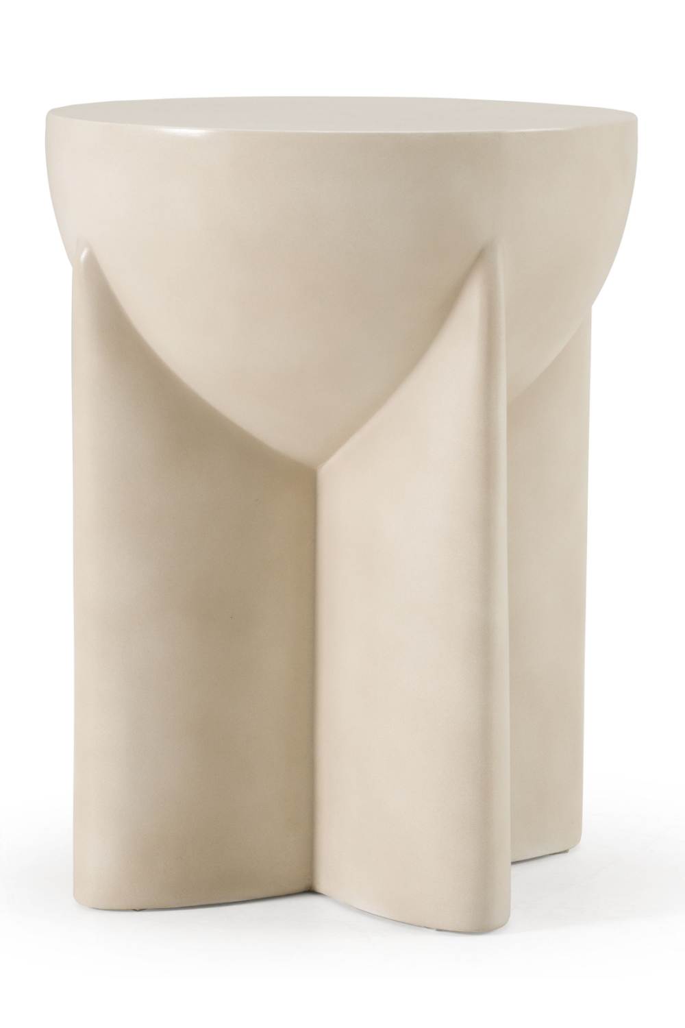 Concrete Round End Table | OROA Modern Elsa | Oroa.com