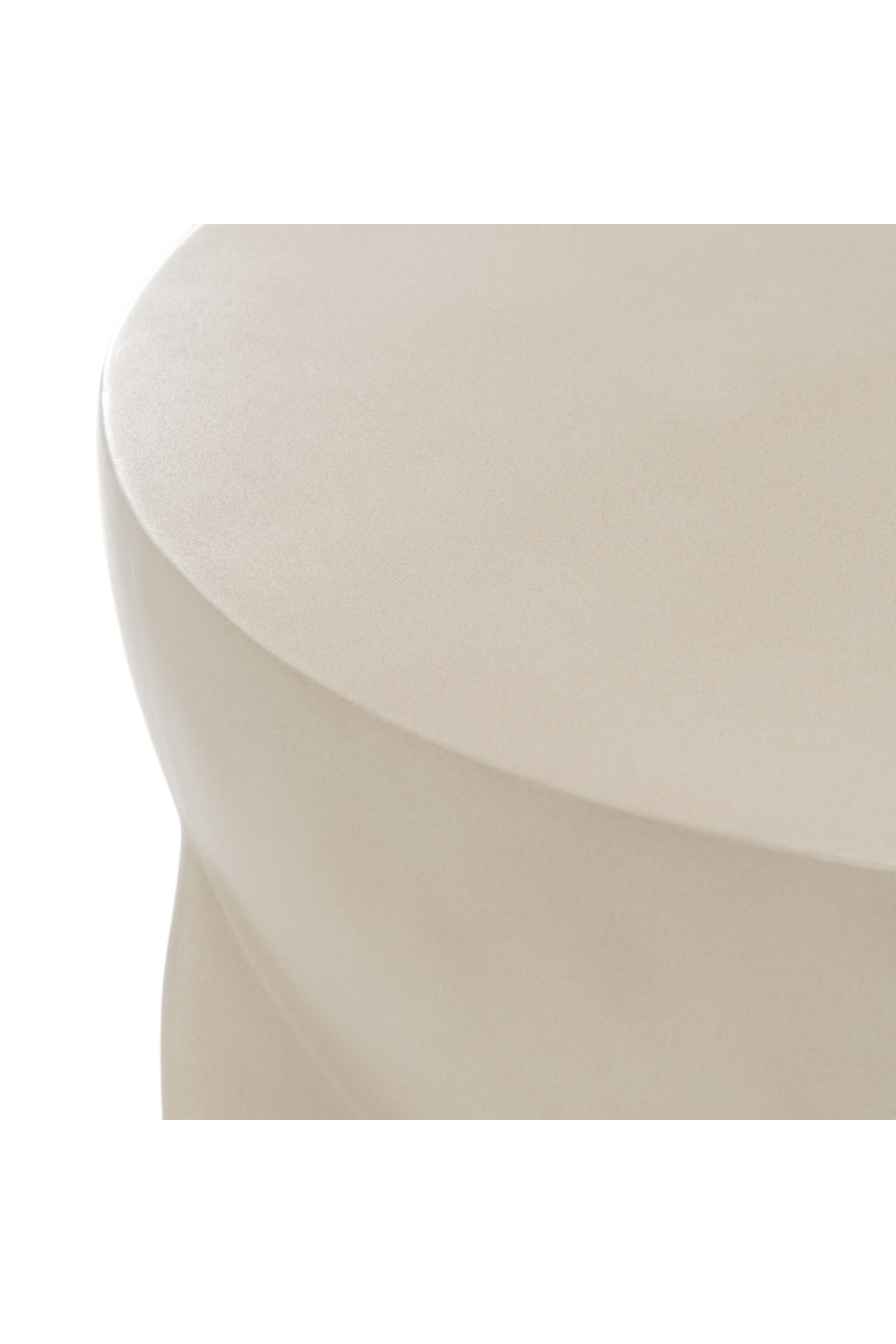 Concrete Round End Table | OROA Modern Elsa | Oroa.com