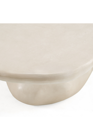   Beige Concrete Coffee Table | Oroa.com