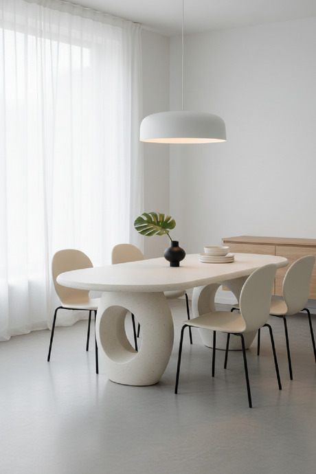   Oval Terrazzo Dining Table | Oroa.com