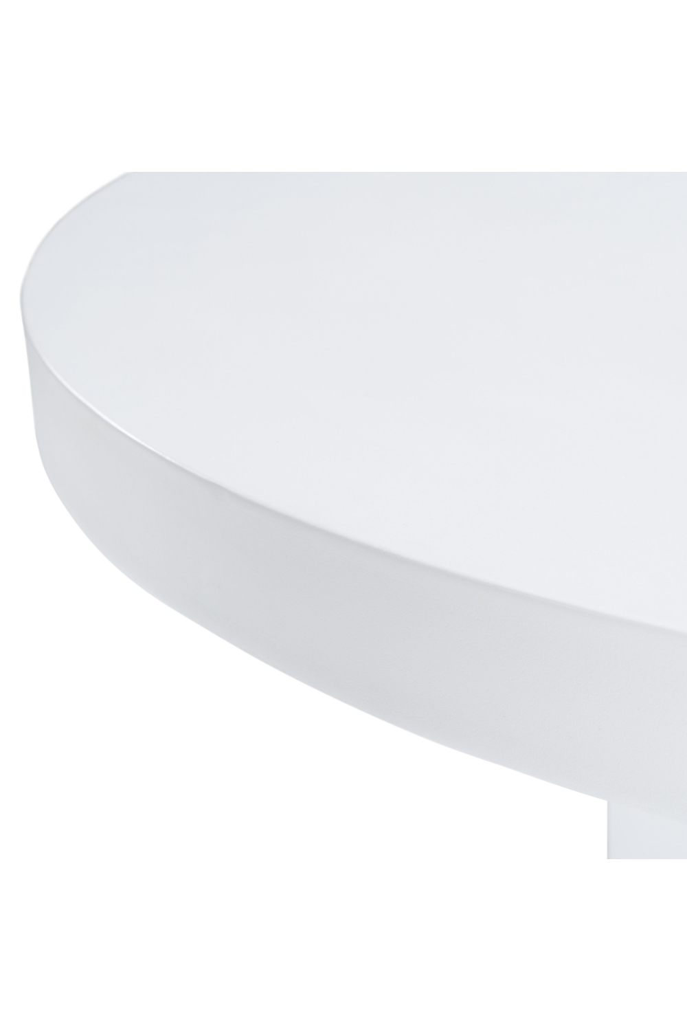 Round Concrete Dining Table | OROA Modern Bruni