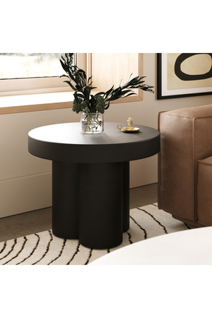 Concrete Round End Table | OROA Modern Bruni | Oroa.com