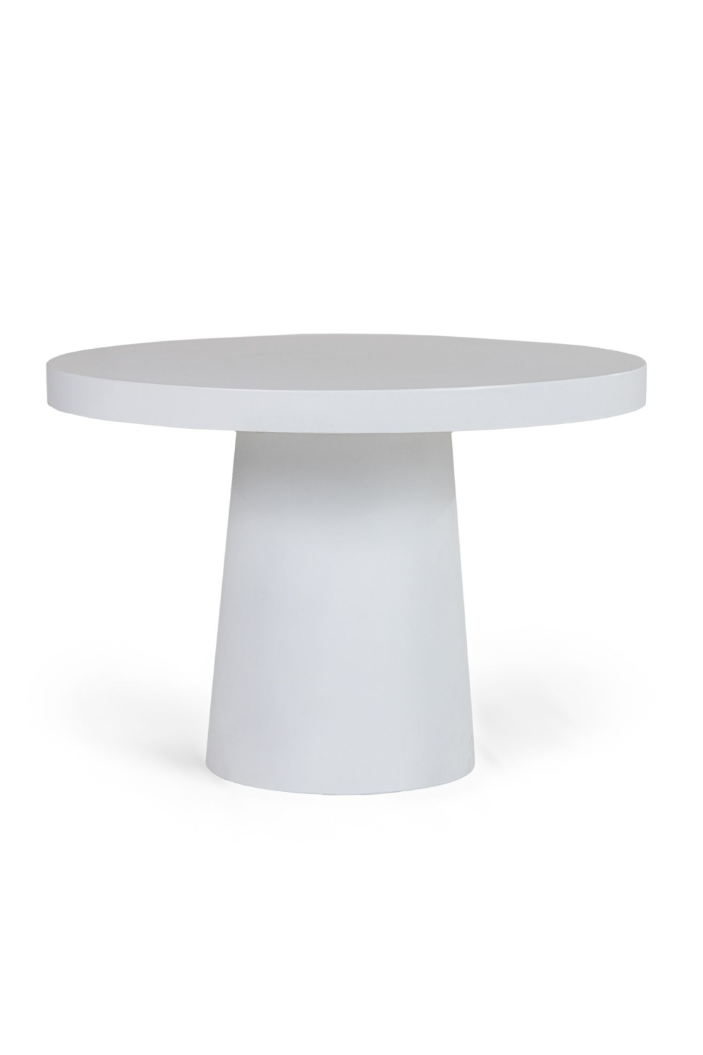 Round Concrete Pedestal Dining Table | OROA Modern Desoto | Oroa.com