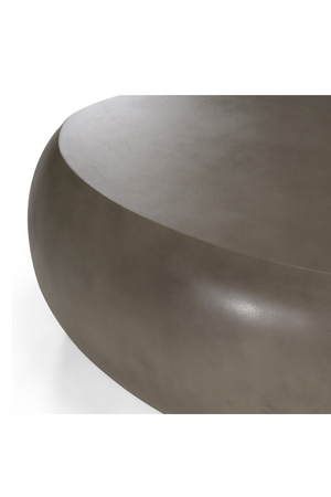 Oval Concrete Coffee Table | OROA Modern Denny | Oroa.com