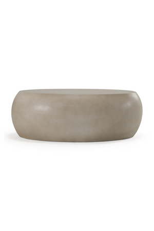 Oval Concrete Coffee Table | OROA Modern Denny | Oroa.com