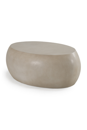 Oval Concrete Coffee Table | OROA Modern Denny | Oroa.com