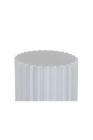 Ribbed Cylindrical End Table | OROA Modern Evadale | Oroa.com