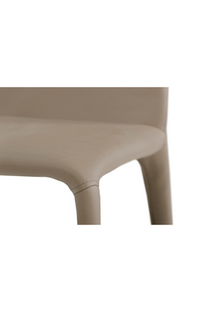 Gray Vegan Leather Dining Chairs (2) | OROA Modern Hyla | Oroa.com