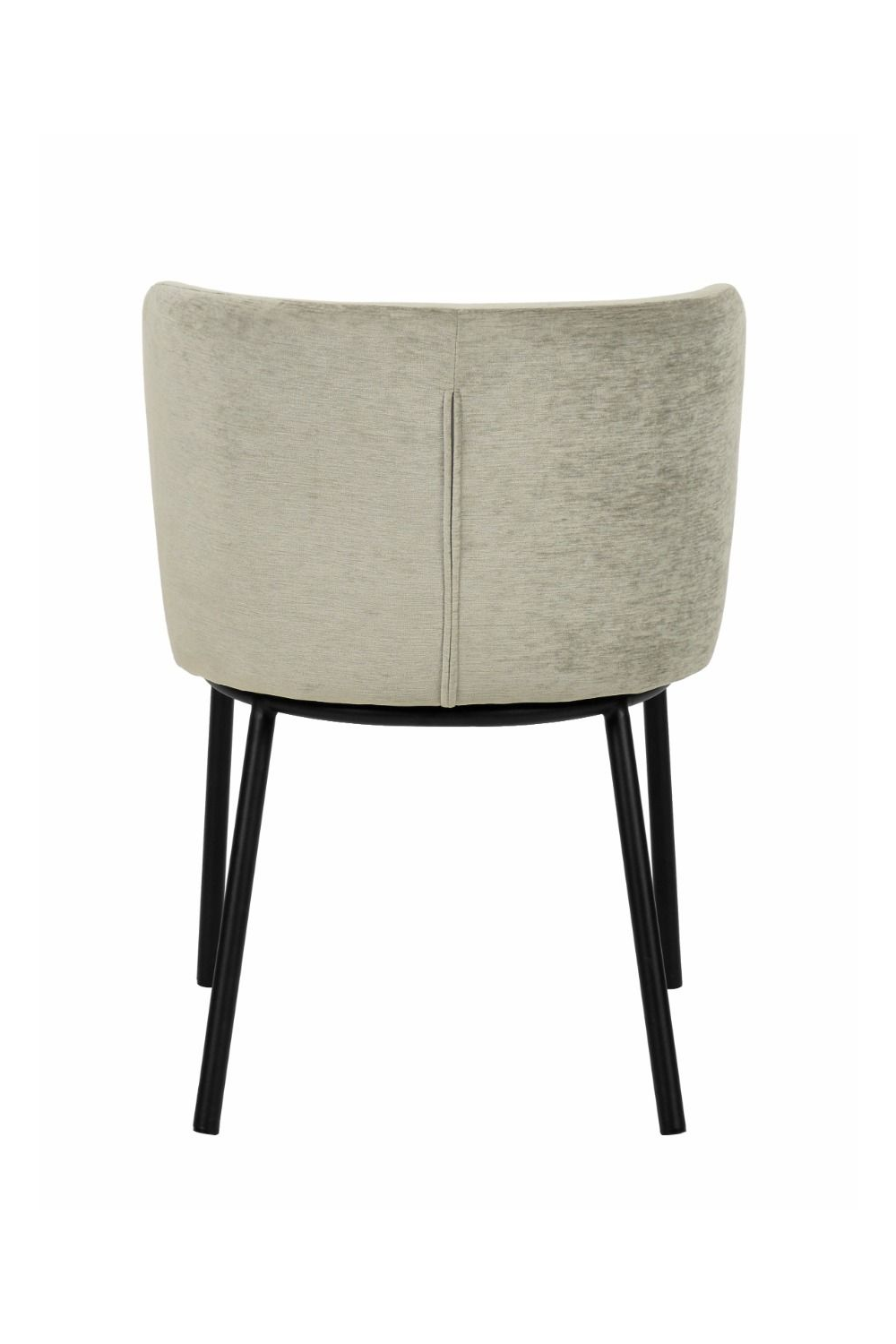 Gray Curved Dining Chair Set (2) | OROA Modern Bessie | Oroa.com