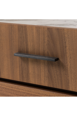 1-Drawer Walnut Coffee Table | OROA Modern Bailey | Oroa.com