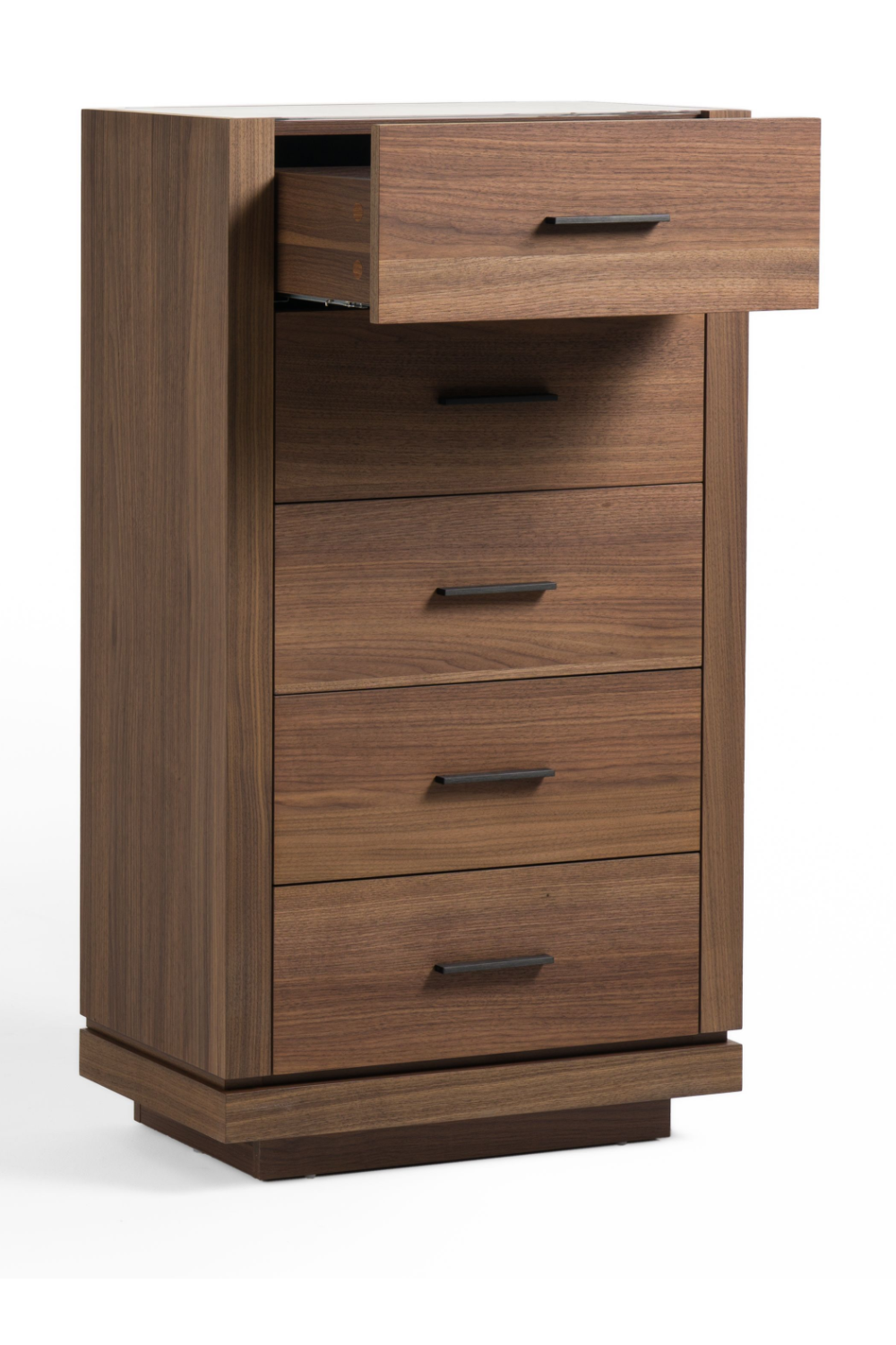 5-Drawer Walnut Chest | OROA Modern Bailey | Oroa.com