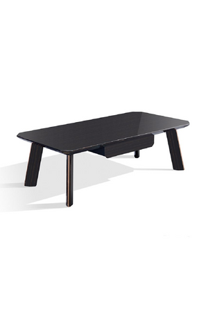 1-Drawer Ebony Coffee Table | OROA Modern Chadwick | Oroa.com