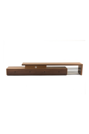 Walnut Veneer 4-Drawer TV Stand | OROA Modern Loreta | Oroa.com