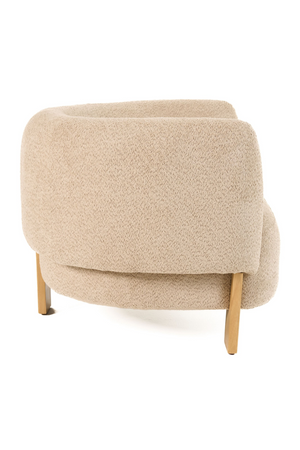 Curved-Back Accent Chair | OROA Modern Optima | Oroa.com