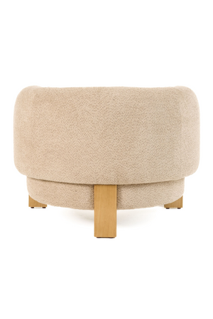 Curved-Back Accent Chair | OROA Modern Optima | Oroa.com