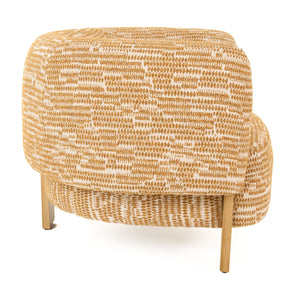 Curved-Back Accent Chair | OROA Modern Optima