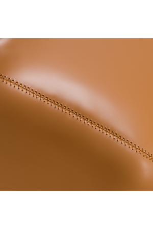 Vegan Leather Swivel Dining Chair | OROA Modern Maureen | Oroa.com