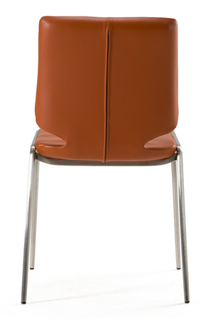 Eco-Leather Stackable Dining Chairs (2) | OROA Modern | Oroa.com