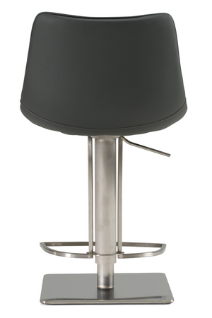 Gray Vegan Swivel Bar Stool | OROA Modern Manning | Oroa.com