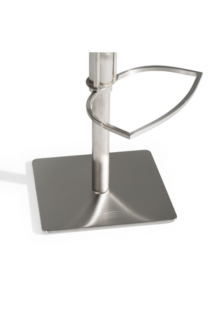 Gray Vegan Swivel Bar Stool | OROA Modern Manning | Oroa.com