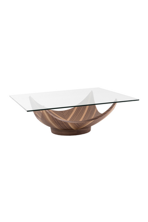 Square Tempered Glass Coffee Table | OROA Modern Sunset | Oroa.com