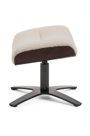 Beige Lounge Chair & Ottoman | OROA Modern Zahara | Oroa.com