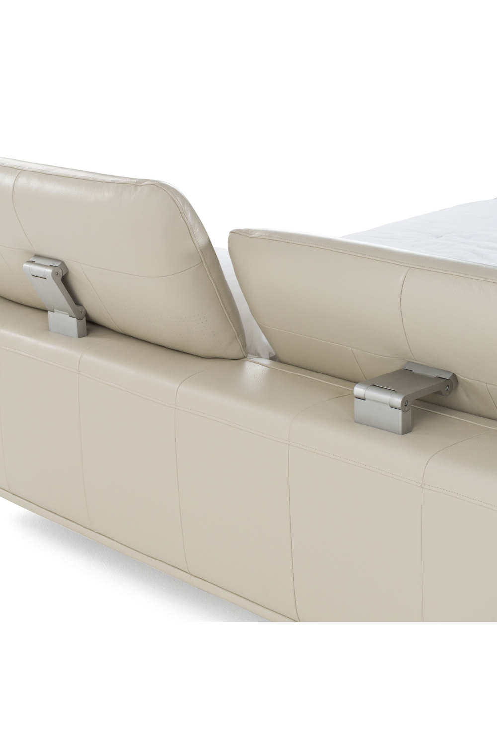 Gray Leather Queen Bed | OROA Modern Pearson | Oroa.com