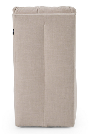 Beige Wheeled Dining Chair | OROA Modern Adrian | Oroa.com