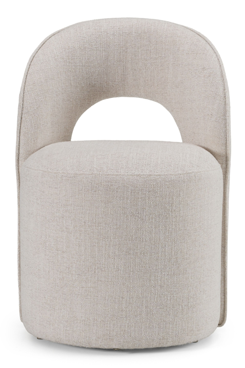 Cream Swivel Dining Chair | OROA Modern Gordon | Oroa.com