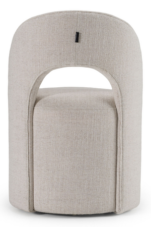 Cream Swivel Dining Chair | OROA Modern Gordon | Oroa.com