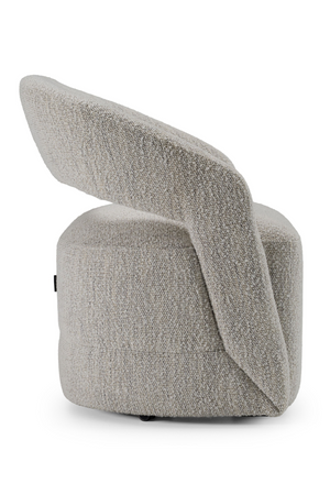 Gray Wheeled Dining Chair | OROA Modern Kadoka | Oroa.com